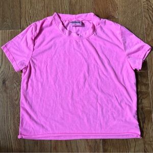 FIREHOUSE pink tee